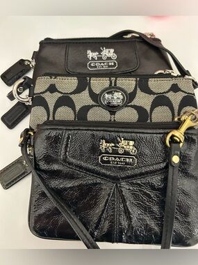 Coach Wristlet Resellers Bundle ( includes all 3) GUC